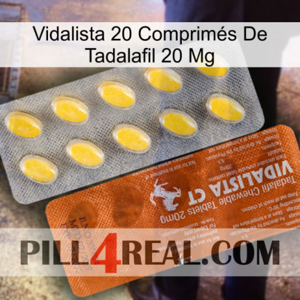 Vidalista 20 Comprimés De Tadalafil 20 Mg 42